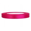 Stuha saténová sytě růžová 6 mm x 25 m - sytě růžové dekorační stuhy 0,6 cm na svatební vývazky