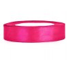 Stuha saténová sytě růžová 12 mm x 25 m - sytě růžové saténové dekorační stuhy 1,2 cm x 25 m na svatební vývazky