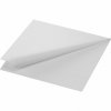 Duni papírový ubrousek bílý 33 cm x 33 cm 20 ks - bílé třívrstvé ubrousky na slavnostní svatební tabuli