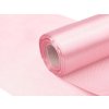 Satén 16 cm x 9 m jemně růžový - úzká šerpa na slavnostní svatební stůl