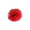 Pom-poms vínově červený 25 cm 1 ks - dekorace pom-pomy svatební výzdoba sálu