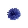 Pom-poms tmavě modrý 25 cm 1 ks - dekorace pom-pomy svatební výzdoba sálu