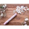 Partydeco svatební vystřelovací konfety bílé plátky růží 40 cm