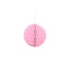 Honeycomb koule světle růžová 10 cm - Svatební papírové koule k dekoraci