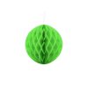 Honeycomb koule zelená 20 cm - Svatební papírové koule k dekoraci