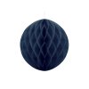 Honeycomb koule tmavě modrá 30 cm - Svatební papírové koule k dekoraci