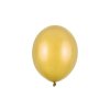 Balónek medově zlatý metalický  27 cm 10 ks - medově zlaté nafukovací metalické svatební balónky na party, oslavu, svatbu