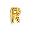 Fóliový balónek písmeno R zlaté