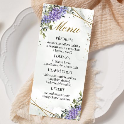 Svatební menu No. 58