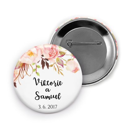 Svatební placka No. 7