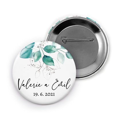 Svatební placka No. 12