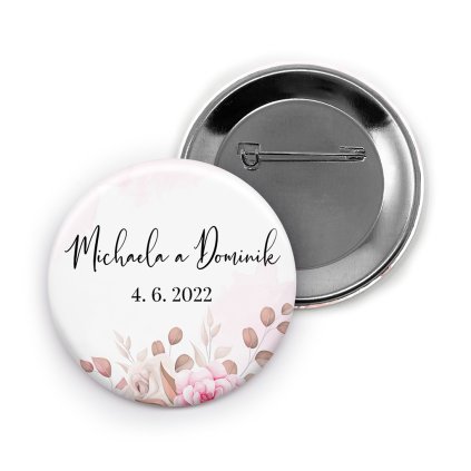 Svatební placka No. 30