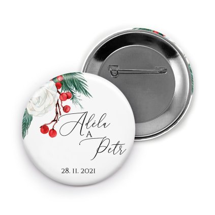 Svatební placka No. 47