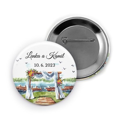 Svatební placka No. 52