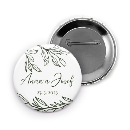 Svatební placka No. 53