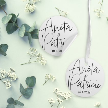 Visačka a nálepka No. 20