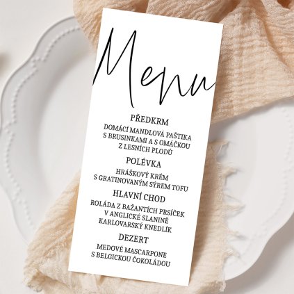 Svatební menu No. 20
