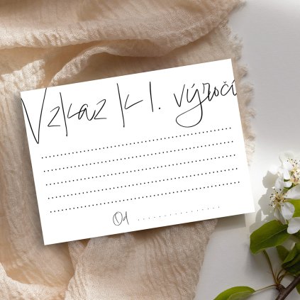 Vzkaz k 1. výročí No. 20