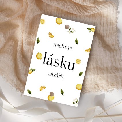 Kartička na prskavku No. 11