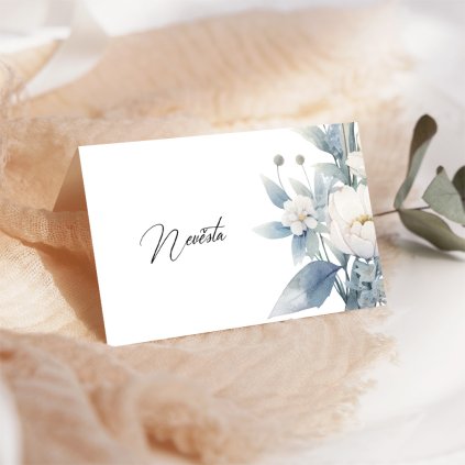 Jmenovky ke svatebnímu stolu No. 9