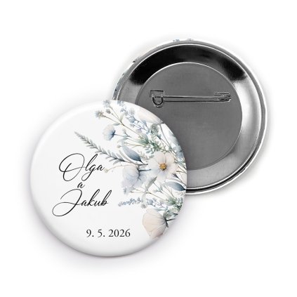 Svatební placka No. 9