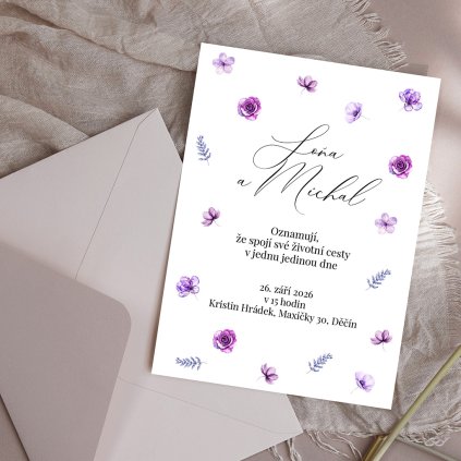 Svatební oznámení No. 61