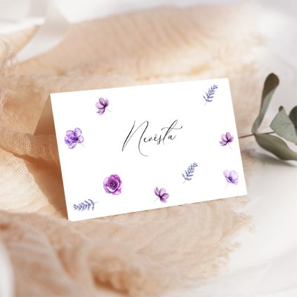 Jmenovky ke svatebnímu stolu No. 61