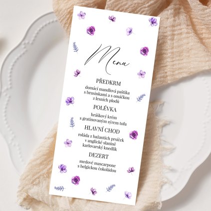 Svatební menu No. 61