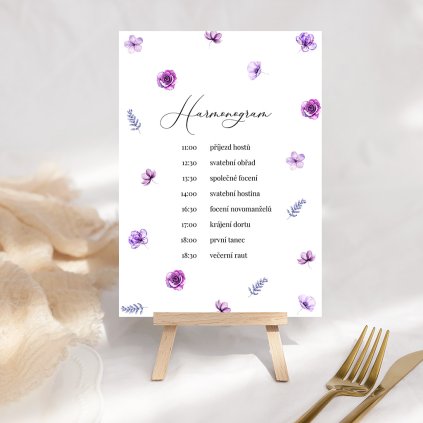 Harmonogram svatebního dne No. 61