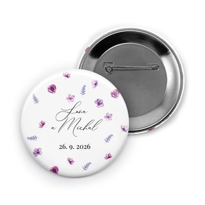 Svatební placka No. 61