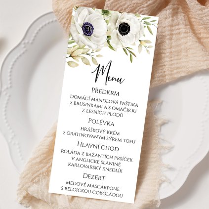 Svatební menu No. 23