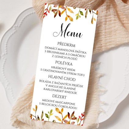 Svatební menu No. 39