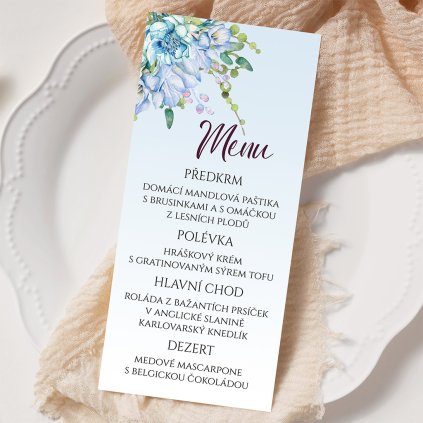 Svatební menu No. 42