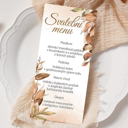 Svatební menu No. 51