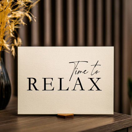 time to relax