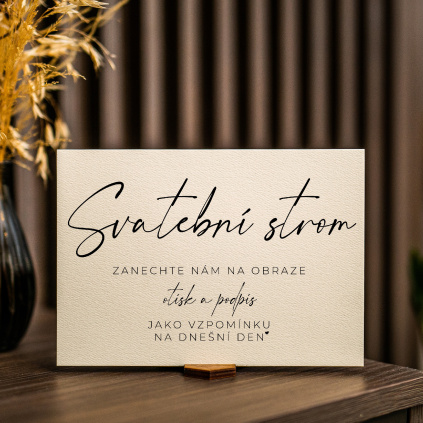 svatebni strom otisk podpis