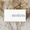 Svatební jmenovka #3  Doplněk pro svatební tabuli.