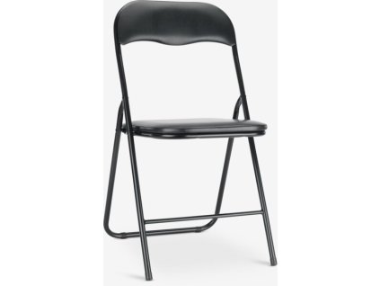 Skládací židlé černá