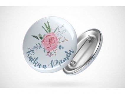 svatebni placka ruzova ruze