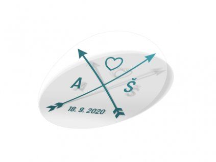 svatebni samolepka sipy