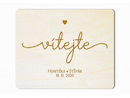 svatebni uvitaci cedule psaci obdelnik