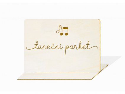 svatebni cedulka psaci tanecni parket