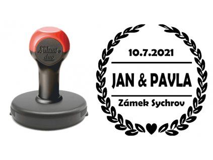 svatebni razitko venec