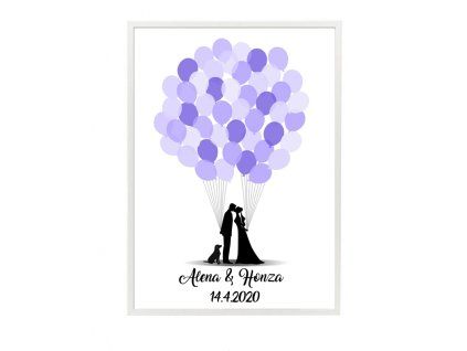 svatebni strom nafukovaci balonky