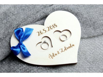 drevene srdce na prstynky