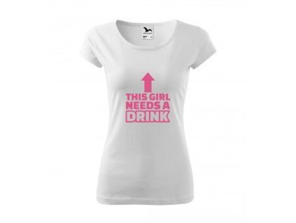 rozluckove tricko need drink