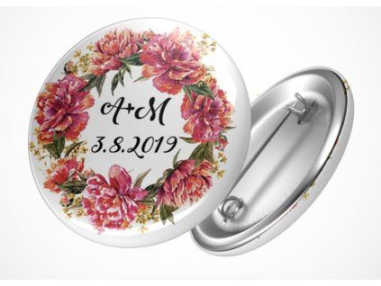 svatebni placka velke ruze