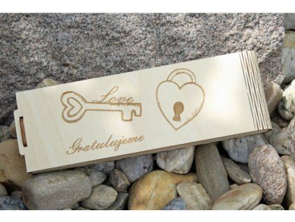 krabicka na penize ci darek klic