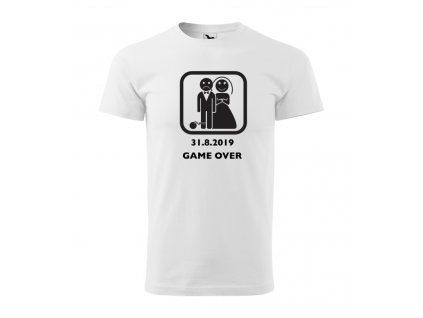 tricko game over s kouli