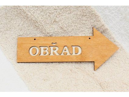 svatebni cedule tmava obrad